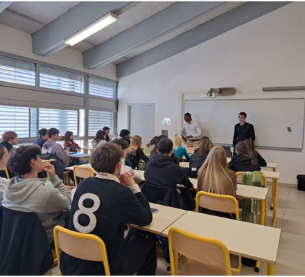 Rencontre avec deux anciens élèves du Lycée Pompidou inscrits en master 1 à la faculté de droit de Montpellier.
